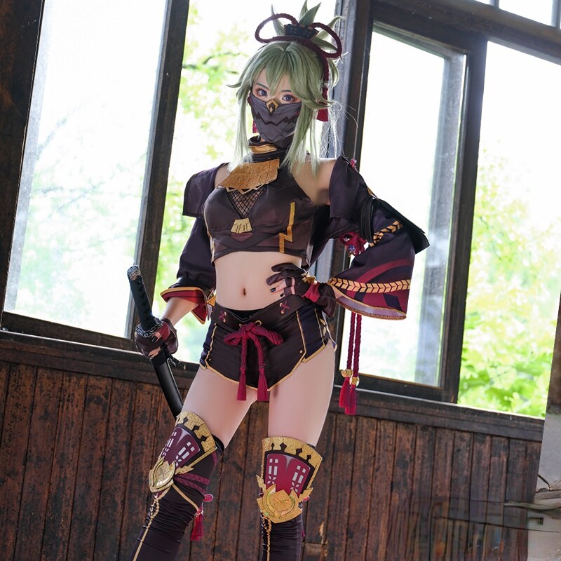  Genshin Impact Kuki Shinobu ڽ ǻ Kuki Shinobu ҷ Ƽ   ũ ǻ  ÷ Ǯ Ʈ
